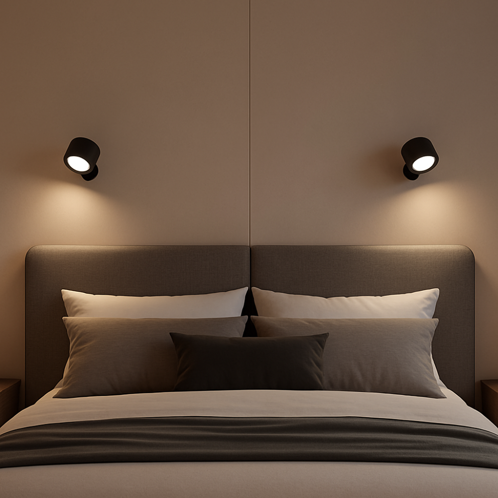 Rechargeable LED Wall Light (Pair)