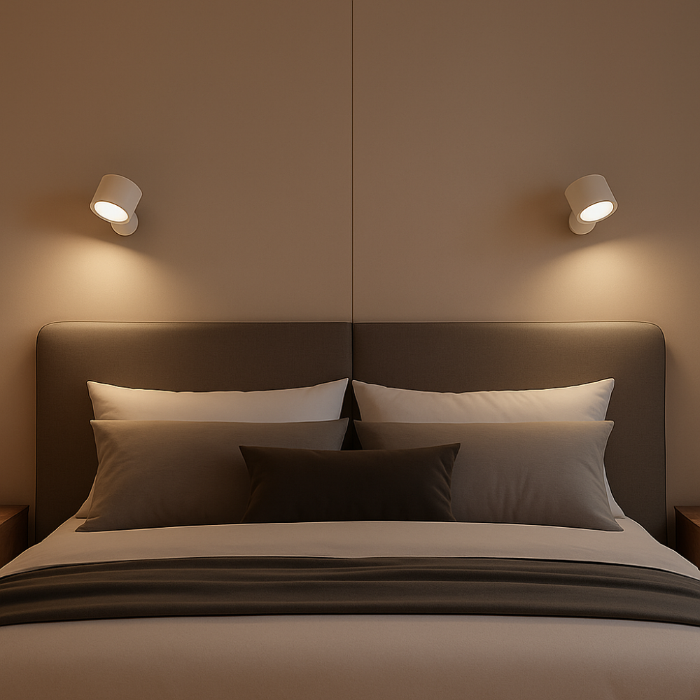 Rechargeable LED Wall Light (Pair)